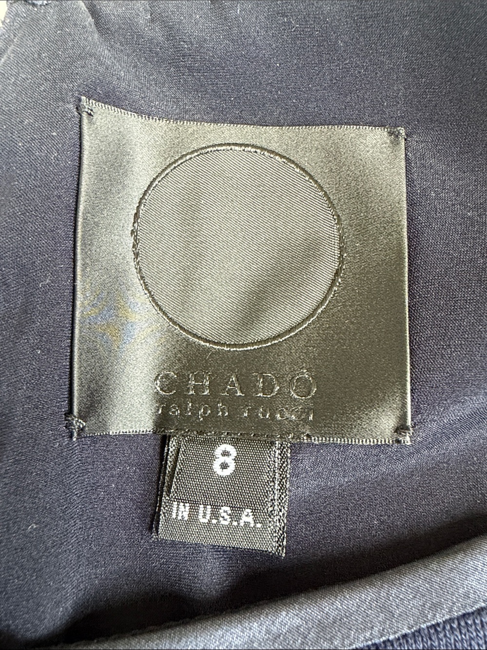 Chado Ralph Rucci Wool Dress Size 8 - Picture 8 of 10